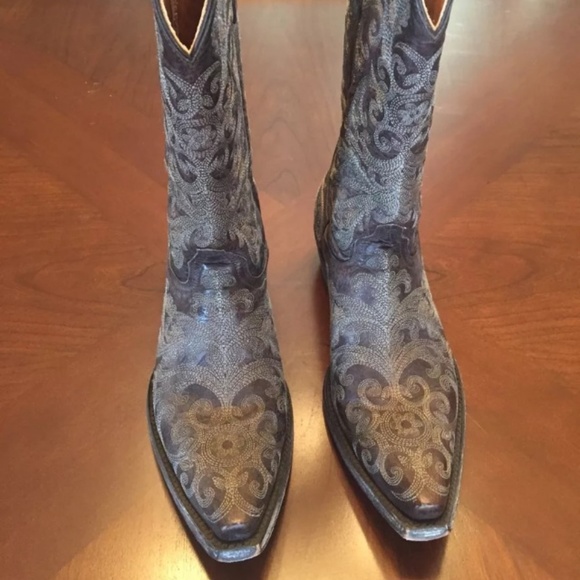 OLD GRINGO CHOCOLATE SAN SABA II COWBOY BOOTS - Picture 1 of 8